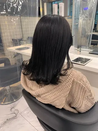 ミディアム 【美容室が苦手な方 専問美容室】MIHOのヘアスタイル