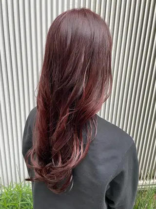 ロング カラー HAIR＆MAKE　EARTH 表参道店所属・🫧💎森下 真結💎🫧のヘアスタイル