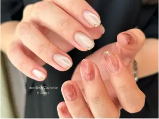 ネイル 渋谷ニュアンスネイル SYURI🫧のネイルデザイン