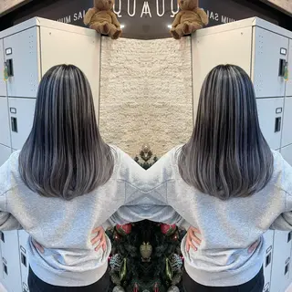 セミロング Y Uのヘアスタイル