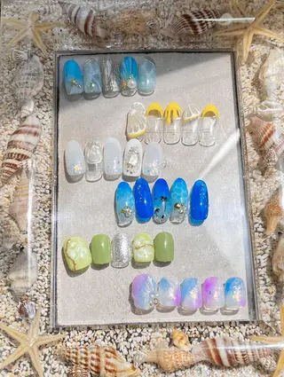 ネイル AB マツエクネイルサロンのネイルデザイン