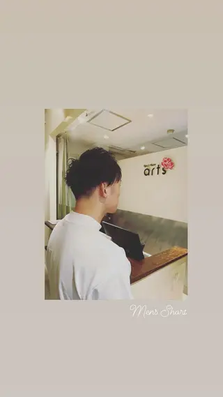 ショート メンズ ハイライト/インナー /ブリーチ/レイヤーのヘアスタイル