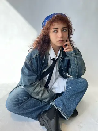 ロング パーマ ANY/ Nanaのヘアスタイル