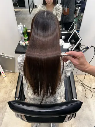 ロング salowin 原宿店所属・髪質改善ULTOWA 縮毛矯正モリムラのその他イメージ