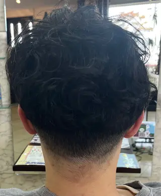 ミディアム メンズ SIKIBU  FUKUYAMA所属・熊谷 拓海のヘアスタイル