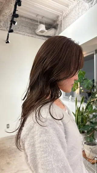 ロング 梅田/透明感カラー /ひかるのヘアスタイル