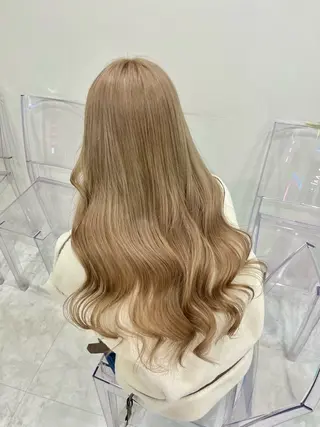 カラー ️🩷ハイトーン特化 RYUGA️🩵のヘアスタイル