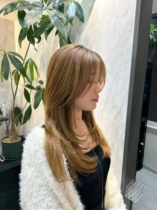 ロング 透明感カラー/似合 わせカット🤍ヒナタのヘアスタイル