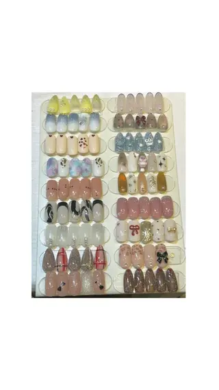 ネイル Mana  🫧 パラジェル⌇自由が丘のネイルデザイン