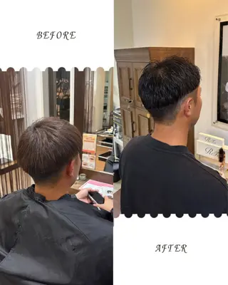 パーマ 天野 妃菜のヘアスタイル