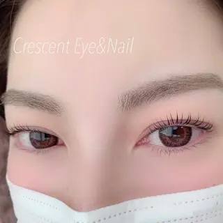 パーマ マツエク・マツパ Crescent Eye Ayumiのマツエク・マツパデザイン
