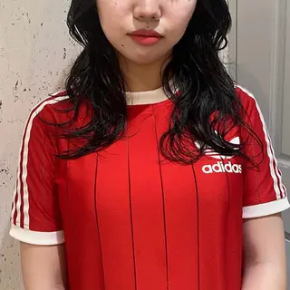 ミディアム カラー パーマ mai / linoah˚✧のヘアスタイル