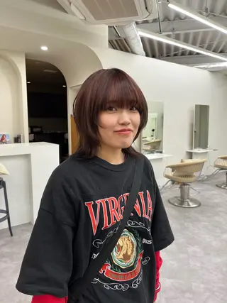 カラー 透明感カラー🌼 沙奈のヘアスタイル