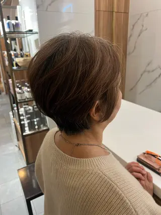 ショート 村中 逸紀のヘアスタイル