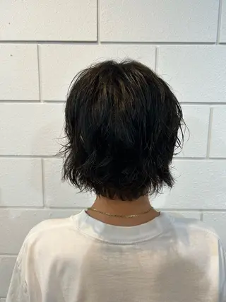 パーマ メンズ 相澤 拳のヘアスタイル