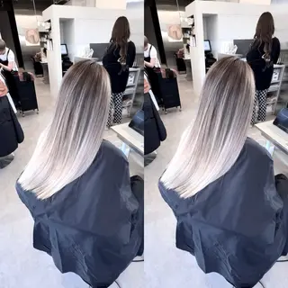 ロング LAWE.北堀江/ 韓国エクステのヘアスタイル