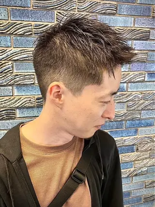 ショート メンズ 水野 華のヘアスタイル