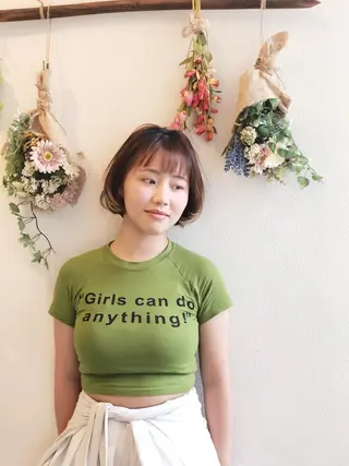 ショート カラー mai /Lita中央橋のヘアスタイル