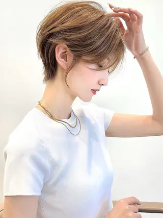 ショート カラー パーマ ショート、ボブの神✨ 峯朋也✂︎✨のヘアスタイル