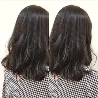 セミロング カラー 代表🎀 ふわモテ愛 され髪🩷yumiのヘアスタイル