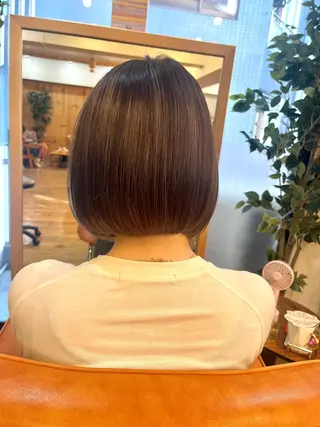 ショート ⚪️髪質改善 縮毛 店長 コウ⚪️のヘアスタイル