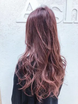 ロング カラー 12月特別価格⚡️ 🌈岩田怜子🌈のヘアスタイル