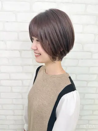 ショート アビリタ 警固のヘアスタイル