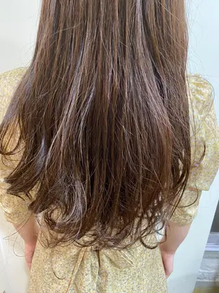 ロング カラー パーマ レイヤー／似合わせ TAKUYAのヘアスタイル