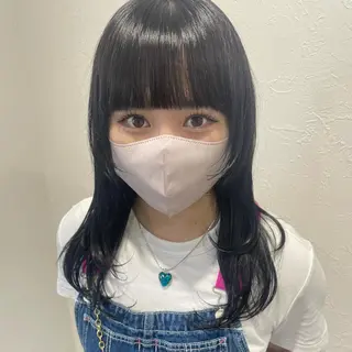 ロング カラー IwAsh  大和駅店所属・shiho .のヘアスタイル
