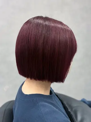 ショート カラー 田中 鈴乃のヘアスタイル