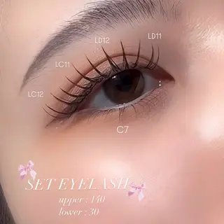 マツエク・マツパ Lash&brow PORTE269 瓜破店所属・田川 きららのマツエク・マツパデザイン