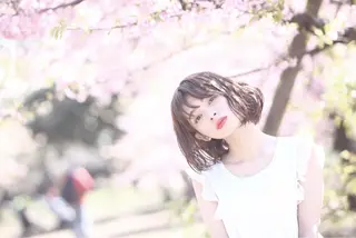 ショート ミディアム カラー パーマ ヘアアレンジ 推し活専用 【派手髪】飯野ゆかりのヘアスタイル