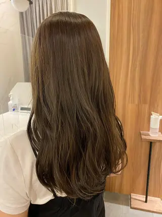 セミロング カラー 門崎未依/レイヤー/ メンズカット🪿🌼のヘアスタイル