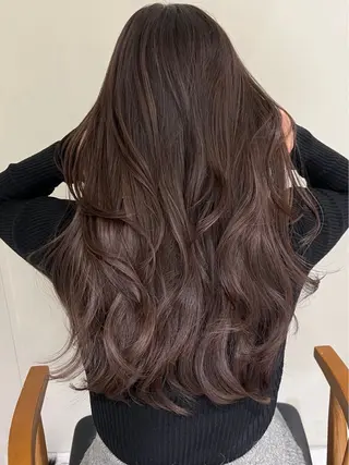 ロング カラー ✨レイヤーカット/透 名感カラー特化✨のヘアスタイル