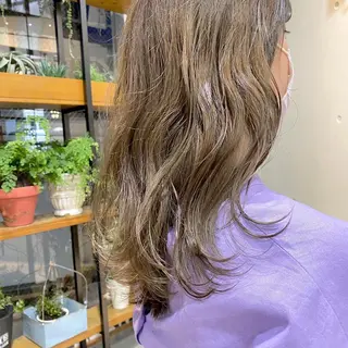 ミディアム カラー ヘアアレンジ 【ダメージレス施術】 【透明感】北村 拓也のヘアスタイル