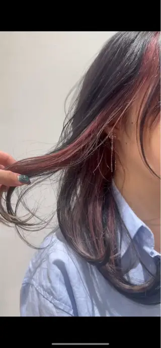 セミロング カラー 玉村 愛李 【ash 津田沼店】のヘアスタイル