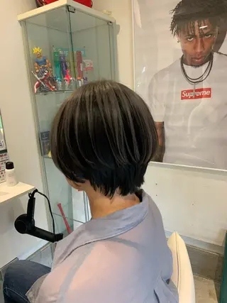ショート 原谷 一成のヘアスタイル