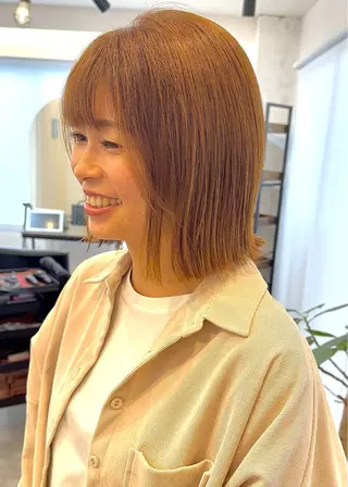 ショート カラー ima所属・ima代表 ニヘイのヘアスタイル