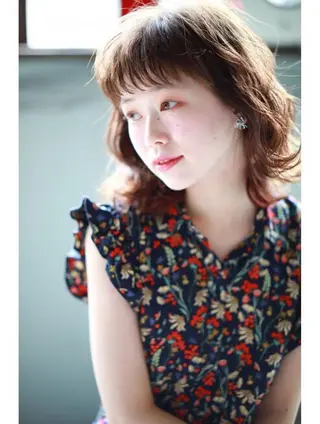 ミディアム 近藤 亮太のヘアスタイル