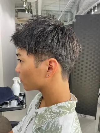 ショート メンズ 井手 伸哉のヘアスタイル