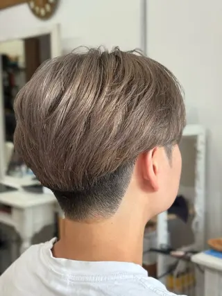 カラー メンズ Snalyメンズ特化 スエハラのヘアスタイル