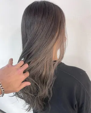 ロング カラー 神野 洸都のヘアスタイル