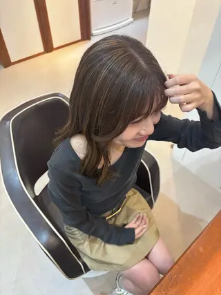 ロング カラー CIEL大名店所属・Rena/大名/ レイヤー/暖色🎀のヘアスタイル