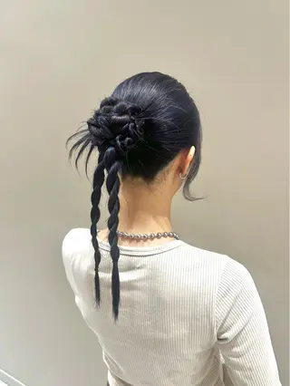 ヘアアレンジ 👔ボブ﹨似合 わせパーマ🩳ももかのその他イメージ
