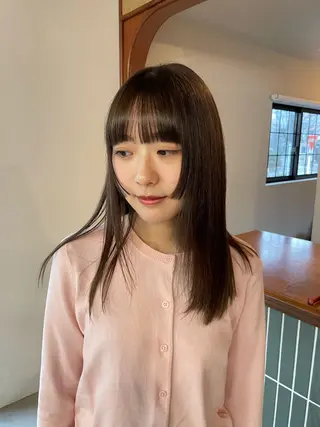 ロング 後藤璃子 (ごとうりこ)のヘアスタイル