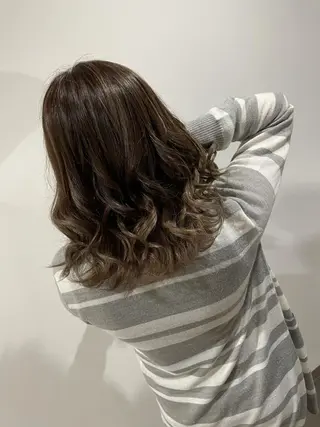 ミディアム カラー パーマ ヘアアレンジ メンズ キッズ ネイル マツエク・マツパ 北千住10分 肥高　壮汰のヘアスタイル