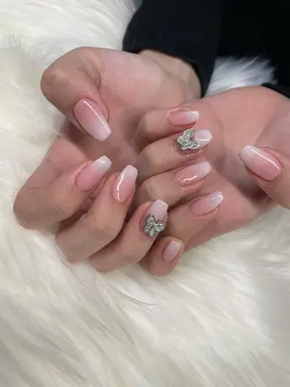 ロング カラー ヘアアレンジ キッズ ネイル マツエク・マツパ 福田 加奈のネイルデザイン