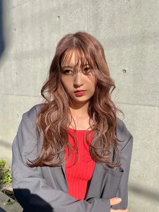 ロング カラー 💚Forest Mirror💚のヘアスタイル