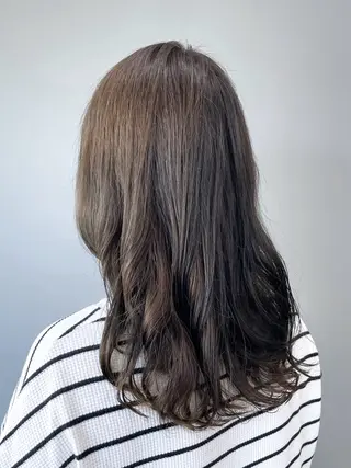 セミロング パーマ MUSE bis所属・透明感カラー/韓国風 /清水翔太のヘアスタイル