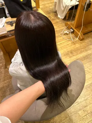 ロング きょうか 縮毛矯正モデル募集中のヘアスタイル